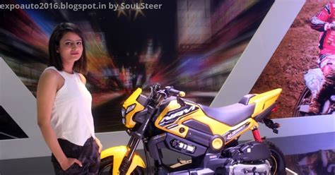 Auto Expo 2016 By Soulsteer Unique Small Scooter Honda Navi Launched