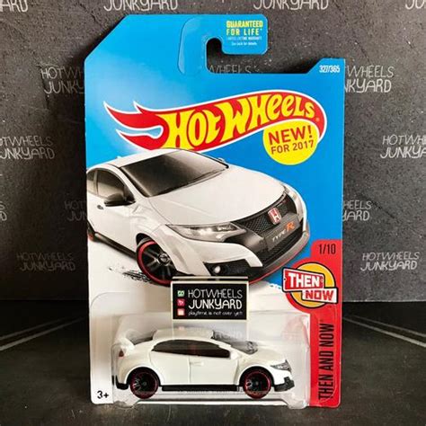 Jual Hot Wheels Honda Civic Type R Then And Now White US Card AKTA Kab Tangerang