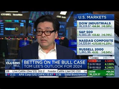 Fundstrat S Tom Lee Shares His Thoughts For 2024 And 2025 YouTube