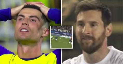 Messi Bat Un Autre Record Emblématique De Cristiano Ronaldo Avec Son