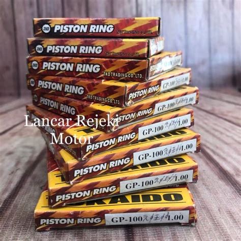 Jual Ring Piston TKD Suzuki GP100 GP 100 A100 A 100 7 8 9 X Tipis