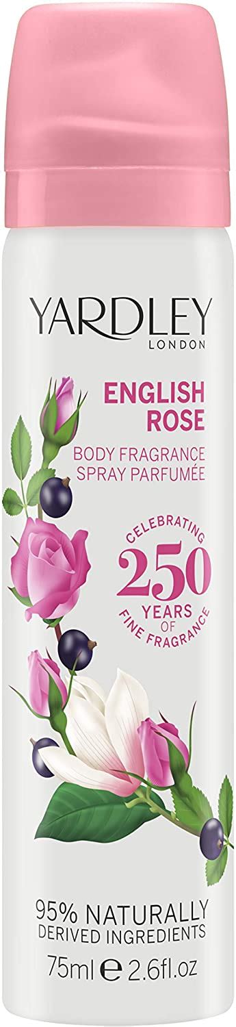 Yardley London For Women Deodorant Body Spray English Rose Ml