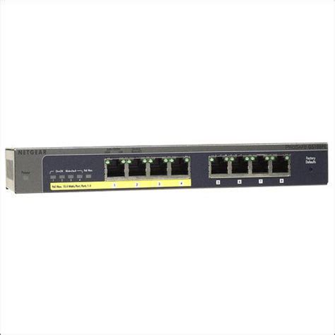 Netgear Gs Pe Port Gigabit Smart Managed Plus Switch At Inr