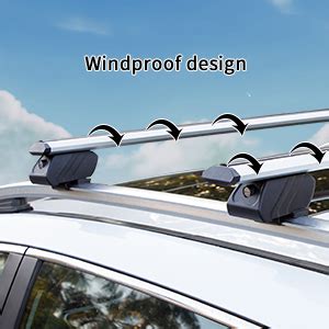 Amazon Maxsough Universal Roof Rack Cross Bars Lbs Load