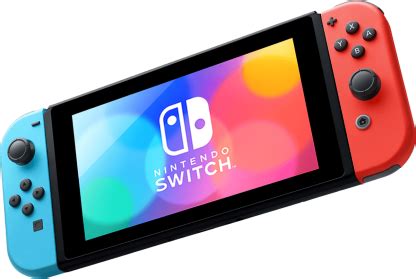 Nintendo Switch 64GB OLED Model Console Neon Red Neon Blue NS