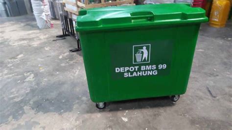 bak sampah tempat sampah fiberglass beroda  lazada indonesia