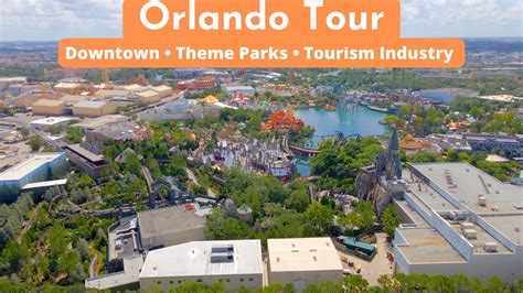 Orlando Fl 4k Drone Tour Of The Theme Park Capital Of The World