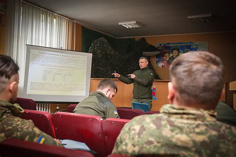 В НГУ офіцери здобувають професійну військову освіту за системою країн членів НАТО