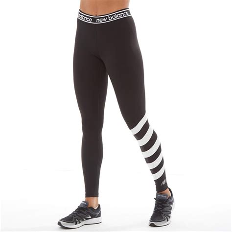 Buy New Balance Womens Printed Accelerate Running Tight Leggings Black