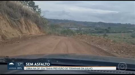 Vídeo Moradores Da Fercal Reclamam Do Abandono Da Df 326 Df1 G1