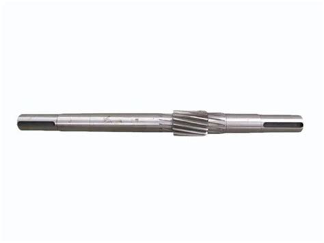 Pinion Shaft Polished Stainless Steel Helical Pinion Shaft