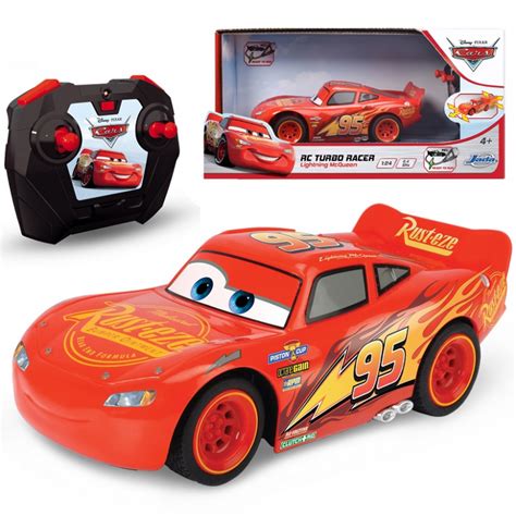 Jada Disney Auta Zygzak Mcqueen Cars Turbo Rc Zdalnie Sterowany Leker