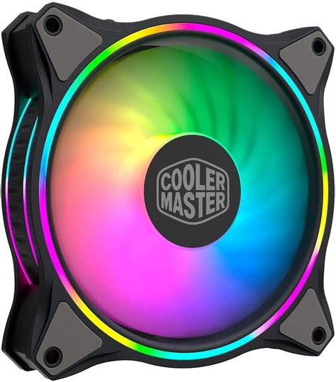Cooler Master MasterFan MF120 Halo Duo-Ring Addressable RGB Lighting ...