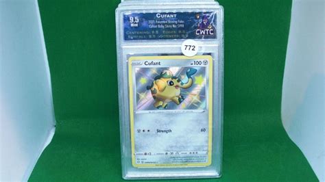 Cwtc 9.5 Pokemon Cufant Shiny Card