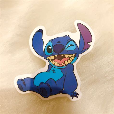 50 Pcs Stitch Stickers Etsy