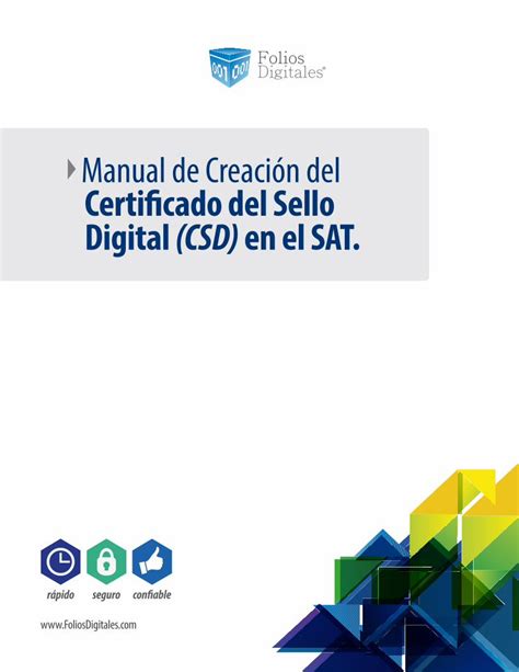 PDF Manual de Creación del Certificado del Sello Digital Al