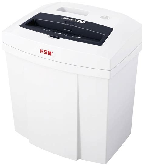 Hsm Securio C Document Shredder Sheet Particle Cut X Mm P