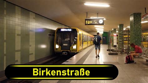 U Bahn Station Birkenstraße Berlin 🇩🇪 Walkthrough 🚶 Youtube