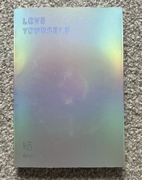 Bts Love Yourself Answer Version F Album With Jimin Photocard Ebay