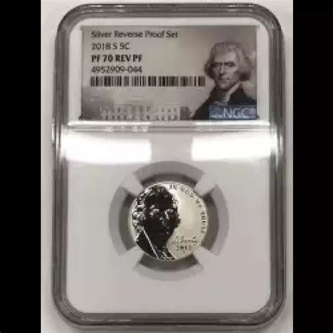 S Ngc Pf Silver Reverse Proof Set Jefferson Nickel Old Pueblo