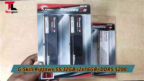 G Skill Ripjaws S Gb X Gb Ddr Unboxing Tech Land Youtube