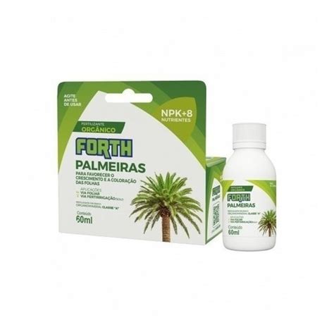 Fertilizante Foliar L Quido Forth Palmeiras Ml Adubo Mercadolivre