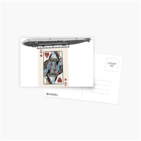 "ALICE IN BORDERLAND Queen of Hearts Blimp" Postcard for Sale by ...