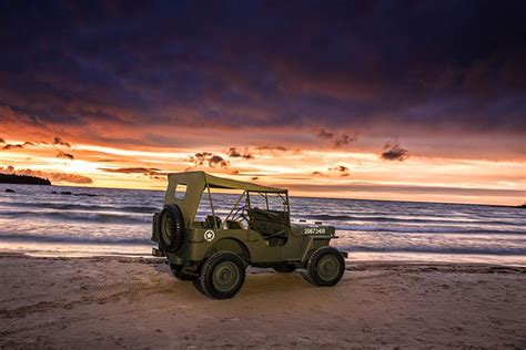 Fondos De Pantalla Retr Costa Amaneceres Y Atardeceres Willys Mb