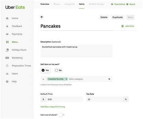 Introducing Menu Maker: Uber Eats' New Menu Management Tool | Uber Blog