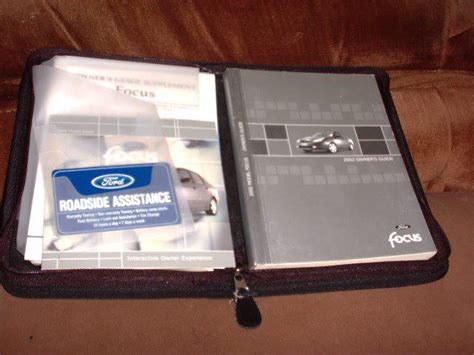 Sell 2002 Ford Focus Owners Manual in Saint Louis, Missouri, US, for US $12.50