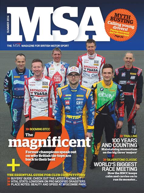 Msa Magazine Summer 2014 By Motorsport Uk Issuu