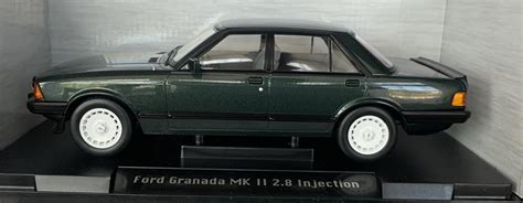 Ford Granada Mk Injection Dark Green Scale Model Car