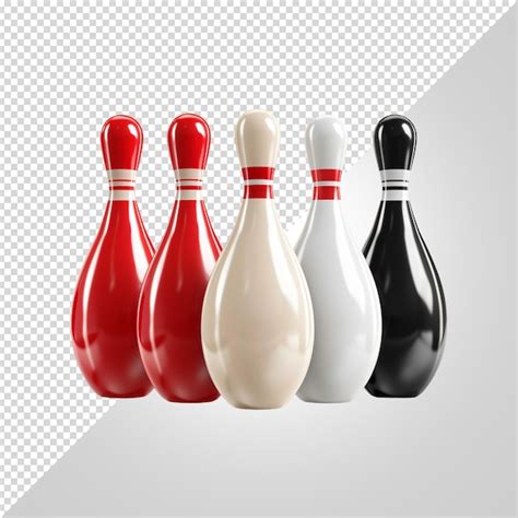 Premium Psd Bowling Pins Isolated