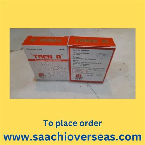 Std TREN A Trenbolone Acetate 100mg Dose 50mg Packaging Size