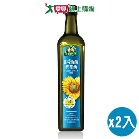 得意的一天 頂級高油酸葵花油750ml2入組【愛買】 葵花油玄米油 Yahoo奇摩購物中心