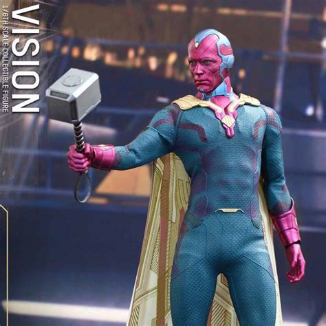 Hot Toys Vision Age Of Ultron Hobbies Toys Toys Games On Carousell