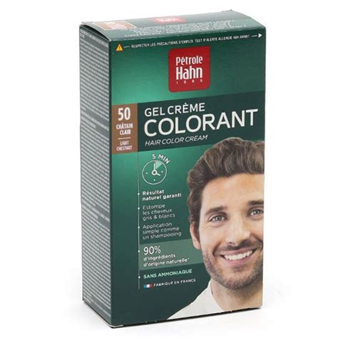 Petrole Hahn Crème Colorante Douce Sans Ammoniaque n50 Châtain Clair