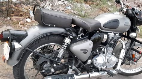 Royal Enfield Classic 350 Gun Metal Grey Bs6 Overview On Road Youtube