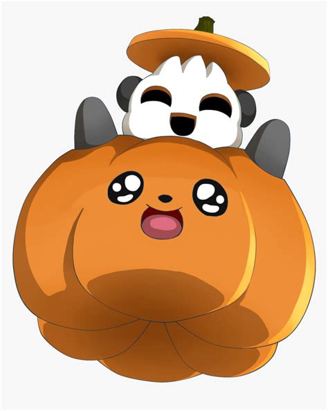 Pandapumpkin Discord Emoji - Pumpkin Emoji Transparent Discord, HD Png ...