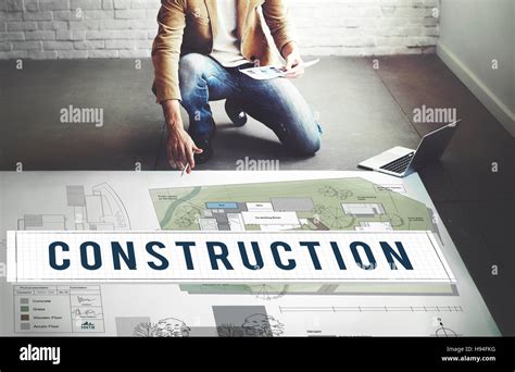 Construction Industry Building Architecture Infrastructure Concept ...