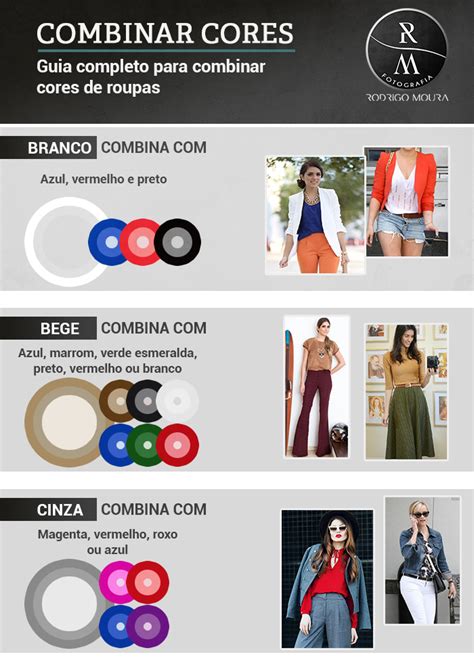 Cores Um Guia Completo De Combinação De Cores Para Seus Looks