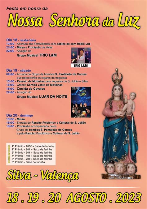 Festa Senhora da Luz 2023 Silva Valença