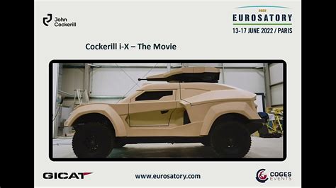 Conference Eurosatory 2022 JOHN COCKERILL Cockerill I X The First