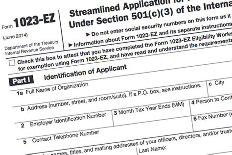 501 C 3 Document Form