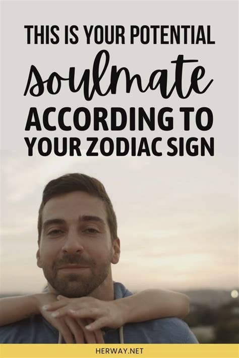 This Is Your Potential Soulmate According To Your Zodiac Sign Artofit