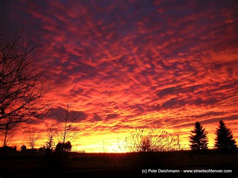 Streets Of Denver: Colorado Sunrise Overload