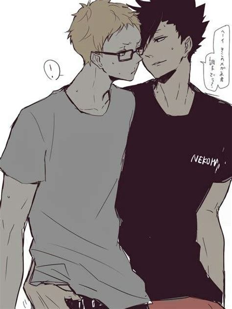 Pin de Персонажи Characters en Kuroo x Tsukishima KuroTsuki Manga