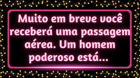 Muito Em Breve Voc Receber Uma Passagem A Rea Um Homem Poderoso Est