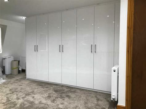 White Gloss Modern Wardrobe Hackney E9 Form Creations Limited