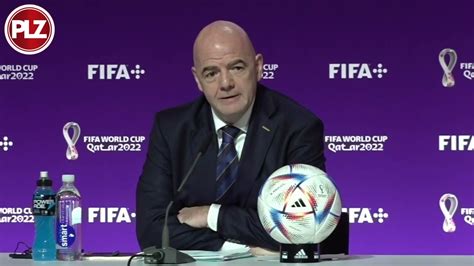 Fifa President Gianni Infantino Claims He Feels Like A Migrant Worker